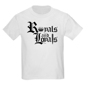 Royals and Loyals White Front